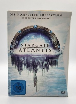 Stargate Atlantis Box komplette Kollektion Staffel 1-5 DVD inkl. Bonus Disc