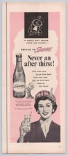 1954 Squirt Soda Switch To Squirt Fresh Clean Taste VINTAGE PRINT AD LM54