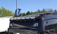 Schwarze Dachleiste + Flush Leds + Spots FüR Neue Gen Scania RS Serie Hoch 2017+