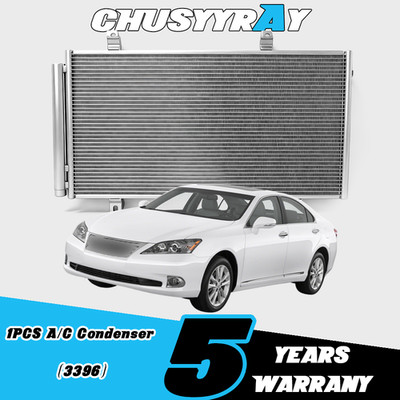 AC Condenser V6 AC3396 Fit Toyota Camry Avalon Lexus E350 2.4L 2.5L 2.7L L4