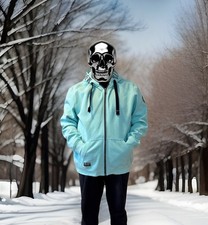 Camp David Sweatjacke Größe XXXL Türkis Gr. 3XL Neu Ohne Etikett