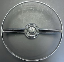 1966 Dodge Coronet Center Steering Wheel Chrome Pn 2643686