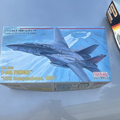 Fine Molds F-14A Tomcat USS Independence 1:72 Plastic Airplane Kit Unassembled