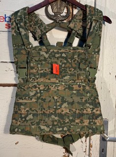 Orig. NL Armee Chest Rig Plattenträger NFP Multitone Einheitsgröße 4659