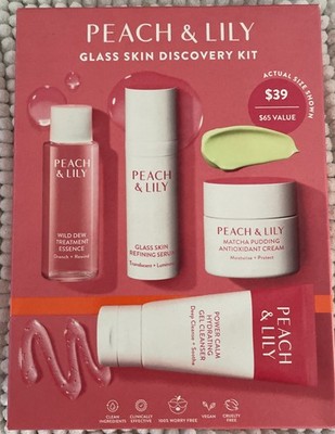 Peach & Lily - Glass Skin Discovery Kit (4 Products) - Cleanser, Essence, Serum,