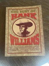 The Best of Hank Williams Classic Sheet Music Book Piano Vocal Guitar