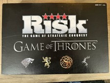 Risk-Game of Thrones Edition, Preowned But Unplayed - Unpunched Tokens