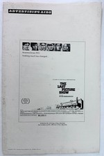 THE LAST PICTURE SHOW ('71) Vintage Gatefold Pressbook  17"X11"-8 Pgs, NO Snips!