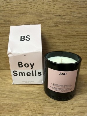 Boy Smells Ash Scented Candle 8.5 Oz    Woody/Spicy Charcoal, Palo Santo Damage*