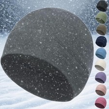 Military Tactical Skull Cap Winter Warm Fleece Windproof Ski Running Beanie Hat