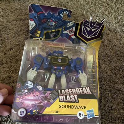 Cyberverse Battle For Cybertron Soundwave Warrior Action Figure Damaged Pkg.
