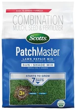 Scotts PatchMaster Lawn Repair Mix Sun + Shade Mix, Combination Seed - 4.75 lbs.