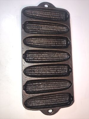 Antique Wagner Ware Cast Iron Krusty Korn Kobs 1319 Corn Bread Stick  Pan