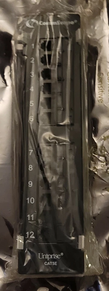 COMMSCOPE UNP510-WM-12P UNIPRISE CAT5E PATCH PANEL, WALL MOUNT, 12 PORT - Image 2 of 4