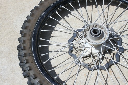 2007 KTM 505 SX-F Excel Front Rim Wheel Hub Rim Spokes 21 x 1.60 0941 S26 - Picture 3 of 10