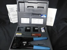 Amp Crimper Terminating Tool Kit For Crimping Network and Phone Lines (EB97)
