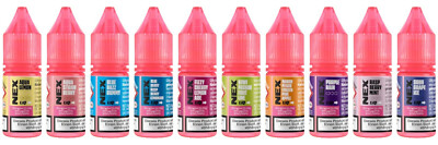 1L 1099 Eur Pod Salt NexLiq Nikotinsalzliquid 10ml NicSalts 0/10/20mg Salzliquid