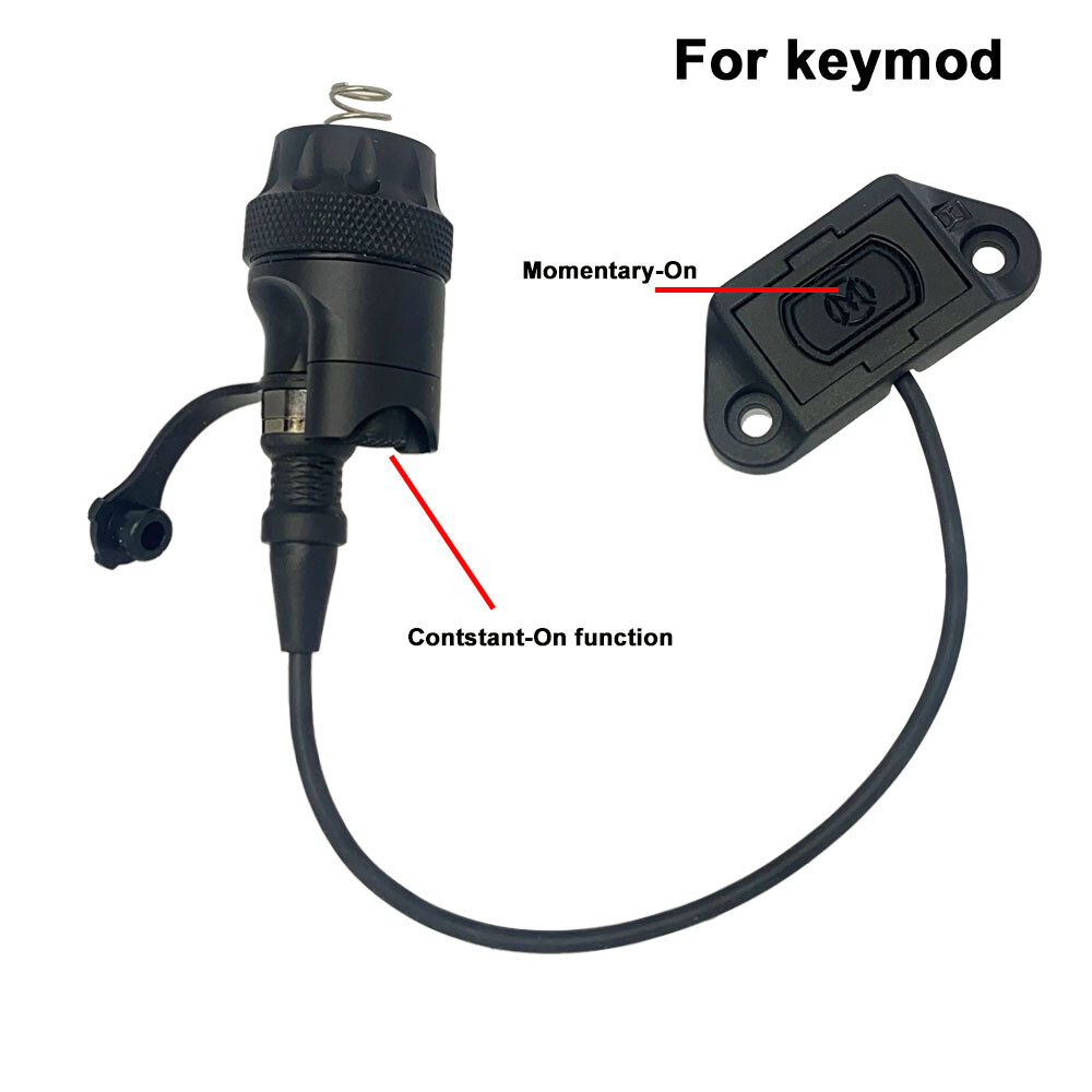WADSN Interrupteur Double Clignotant Pour Feux Scout M300/M600 – Commande Tactile & Cache Arrière