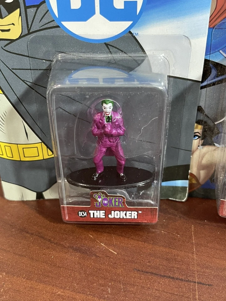 DC Comics Nano Metalfigs фигурка Харли Квинн Джокер DC 2017 Jada игрушки лот из 4 - Изображение 2 из 4