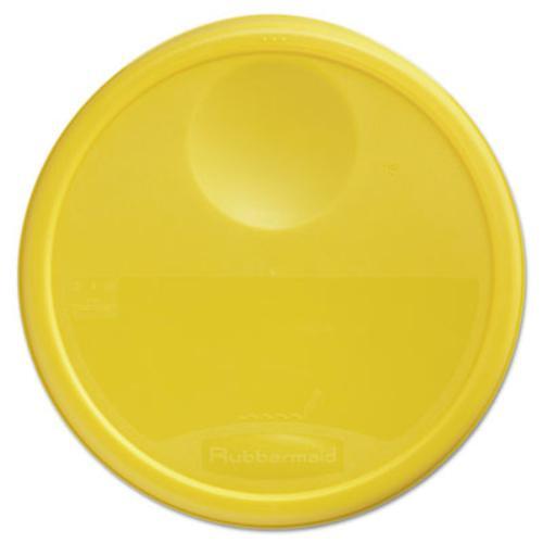 RUBBERMAID COMMERCIAL 5730YEL YELLOW ROUND STORAGE CONTAINER LID 131/