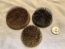 3 vintage flower frogs flat rate shipping