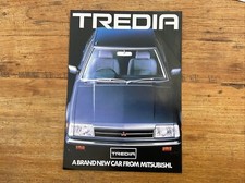 1982 MITSUBISHI TODD MOTORS TREDIA GL GLS RARE BROCHURE