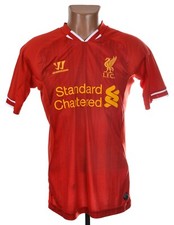 LIVERPOOL 2013/2014 HOME FOOTBALL SHIRT JERSEY WARRIOR SIZE S ADULT