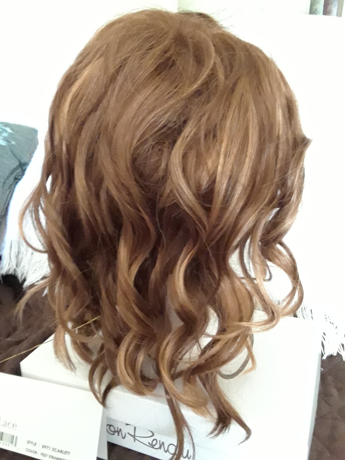 Jon Renau Scarlett Lace Front Wig Strawberry Syrup FS27 eBay