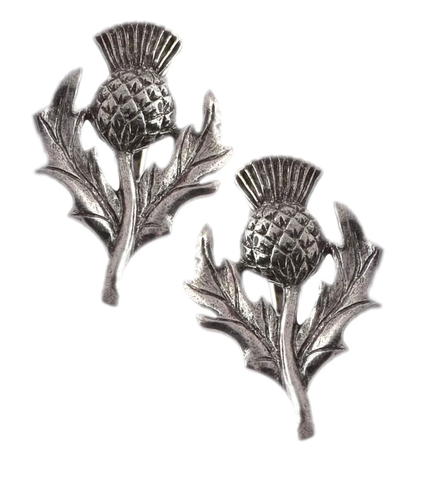 Scottish Scott Scotland Pewter Rugby Thistle Gift Cuff links By CUFFLINKS DIRECT - Image 3 of 4