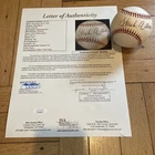 Hank Aaron Signed Autographed Baseball JSA Full Letter & PSA/DNA BOLD Auto!!