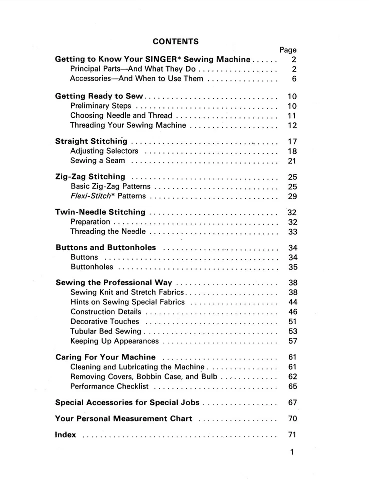 Large Deluxe-Edition Singer 534 Stylist Zig Zag Sewing Machine Manual FULL Color - Image 2 of 4