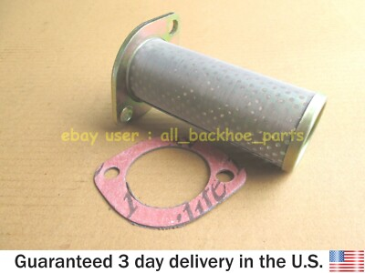#ad JCB BACKHOE STRAINER TRANSMISSION WITH GASKET PART # 32 902200 813 50027 $19.90