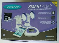 Lansinoh Smartpump Double Electric Breast Pump Connects to Lansinoh Baby App
