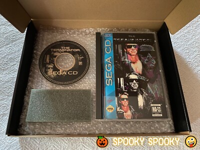 The Terminator Sega CD - NTSC-U/C USA sehr guter Zustand CIB mit Reg - Tracked