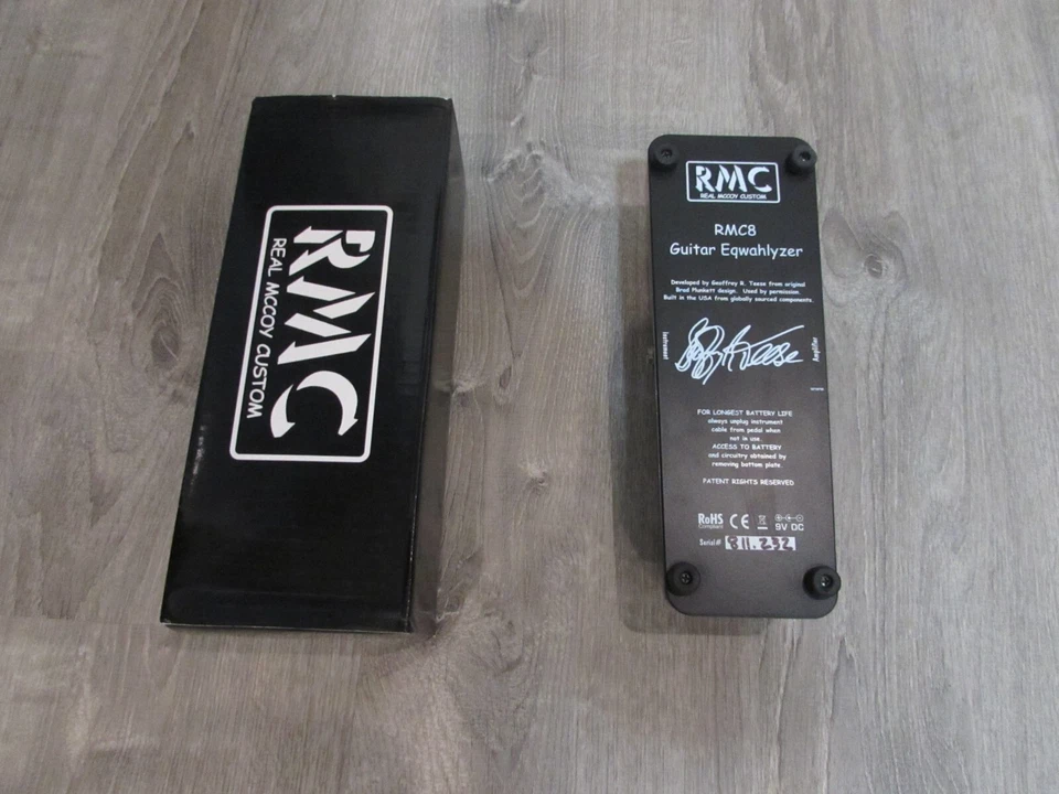 Real McCoy Custom RMC8 Eqwahlyzer Wah años 2010 - negro Foto 4 de 4