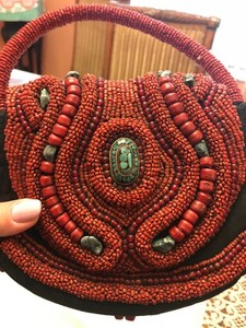 stone hand purse