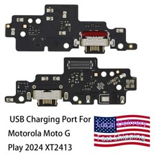 Type-C USB Charging Port Board Connector For Motorola Moto G Play 2024 XT2413