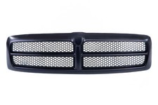 Black Grille Frame Honeycomb Insert For 1999-2001 Dodge Ram 1500 Pickup Truck