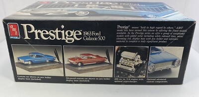 AMT 1/25 Scale 1963 FORD GALAXIE 500 Vintage Model Kit”OPEN BOX