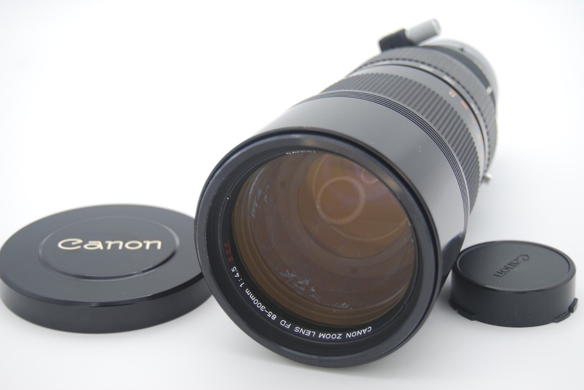 CANON FD 85-300mm F4.5 S.S.C. キヤノン New FD85-300mm f/4.5 - Canon Camera Museum