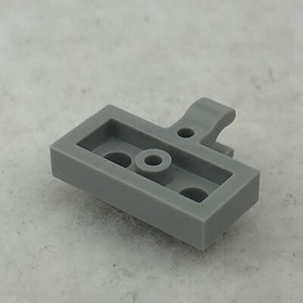 LEGO 11476 Light Bluish Gray Plate, Modified 1 x 2 W/ Clip on Side (x1)