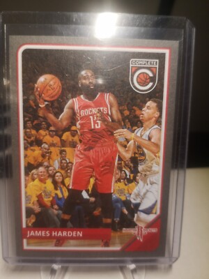 NBA James Harden Houston Rockets Silver Complete #129