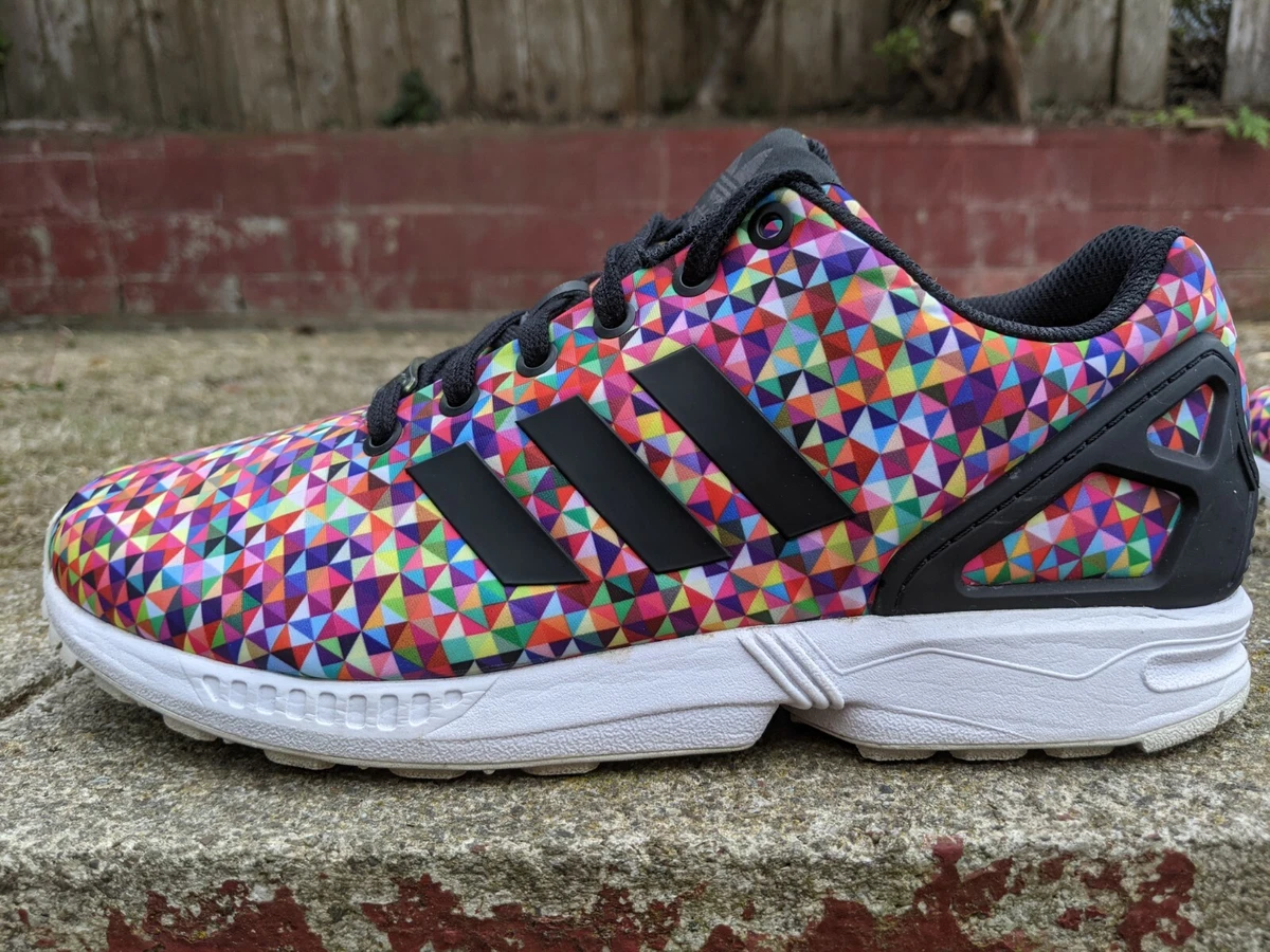 NDS ADIDAS ZX FLUX MULTICOLOR sz 9 4D boost ultraboost nmd crazy quick | eBay