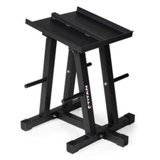Titan Fitness Dumbbell Column Stand and Plate Tree, 260 LB Capacity