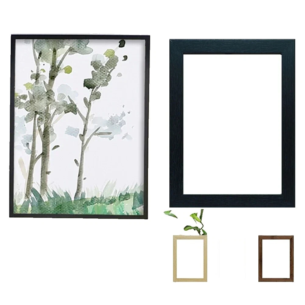 Rectángulo de madera White Marcos de Fotos