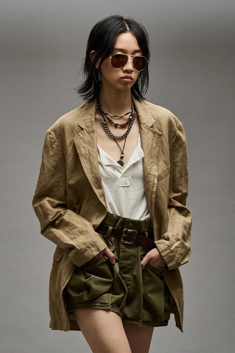 ジャケット R13 OVERSIZED RAGGED BLAZER Oversized Ragged Blazer by R13 | Rent the Runway