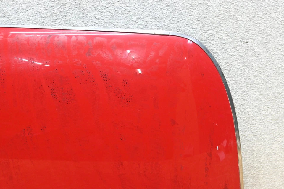 Chevy Corvette C3 1968-1977 cupé lado izquierdo del conductor techo panel rojo OEM 7 k Foto 3 de 4