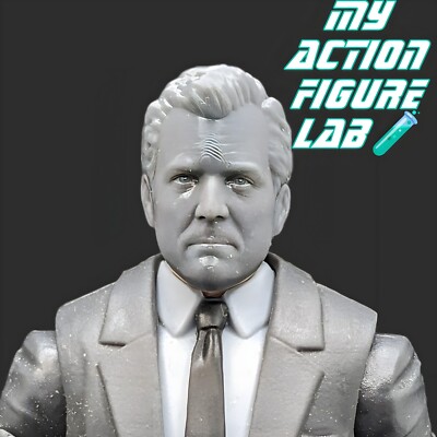 Grand Theft Auto 3D Printed Custom Head Sculpt Unpainted