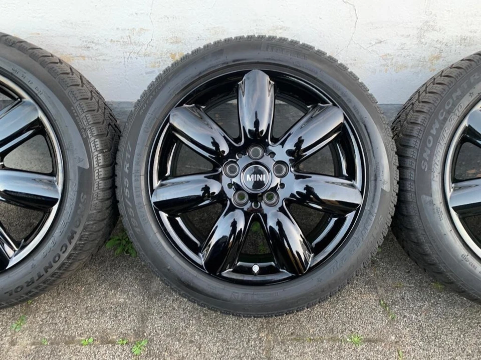 Winterräder 17 Zoll Mini Clubman F54 Bridge Spoke 528 Alufelgen DOT19 6,5-8mm - Bild 4 von 4