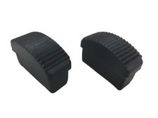Pack Of 2  -  61 mm x 23 mm REPLACEMENT RUBBER Step LADDER Safety Feet 